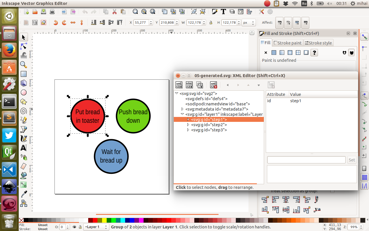 Inkscape, final diagram